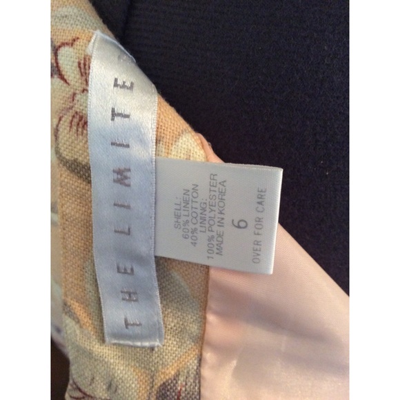 Vintage The Limited Two Piece Linen & Cotton Suit - Picture 6 of 8